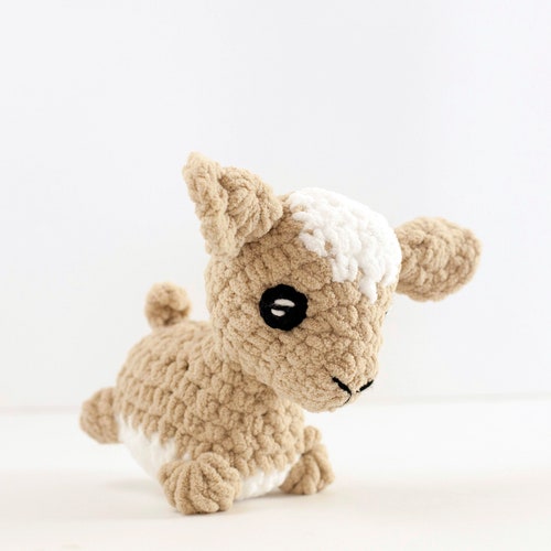 Crochet Pattern Goat Butt Coaster DIGITAL DOWNLOAD Etsy