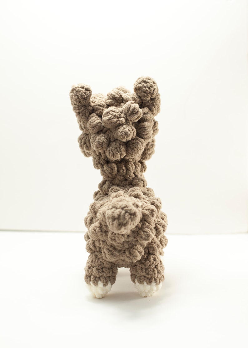 Chubby Alpaca Crochet Pattern PDF Instant Download image 5