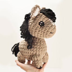 Chubby Horse Crochet Pattern (PDF Instant Download)