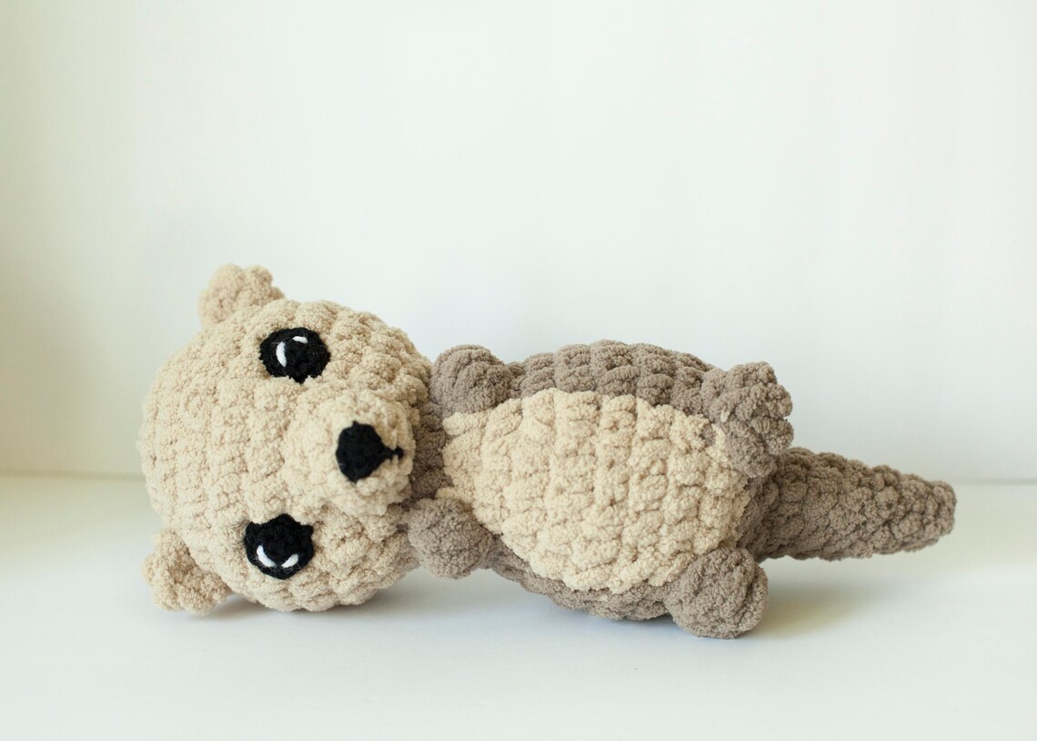 Cubby Otter - Crochet Pattern (PDF Instant Download) - Etsy