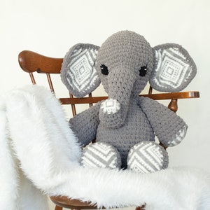 Elephant - Crochet Pattern (PDF Instant Download)