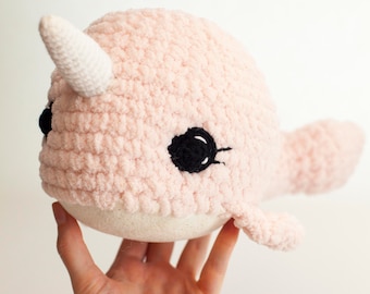 Wendy Narwhal Crochet Pattern (PDF Instant Download)