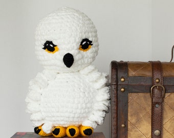 Snowy Owl Crochet Pattern (PDF Instant Download)