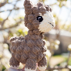 Chubby Alpaca Crochet Pattern PDF Instant Download image 1