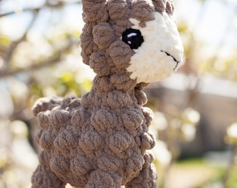 Chubby Alpaca Crochet Pattern (PDF Instant Download)