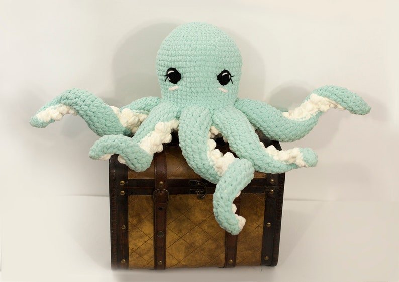 Camille Octopus Crochet Pattern PDF Instant Download image 3