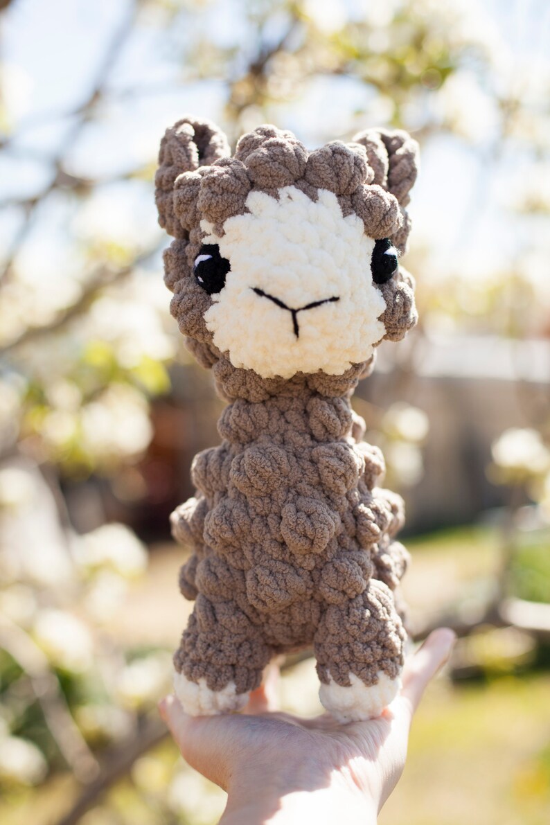 Chubby Alpaca Crochet Pattern PDF Instant Download image 2