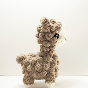 Chubby Alpaca Crochet Pattern PDF Instant Download image 3