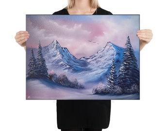 Peindre un paysage impressionniste dans une peinture à l'huile numérique
