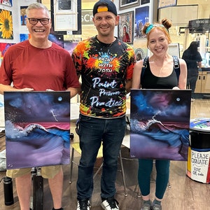 Virtual Painting Classes - How to Paint - PaintWithJosh 1 on 1 Virtual Class via video call