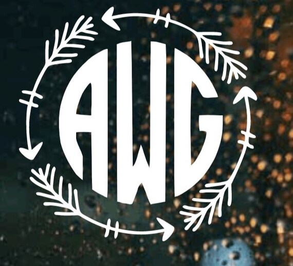 Download Monograms Premium Vinyl Decals