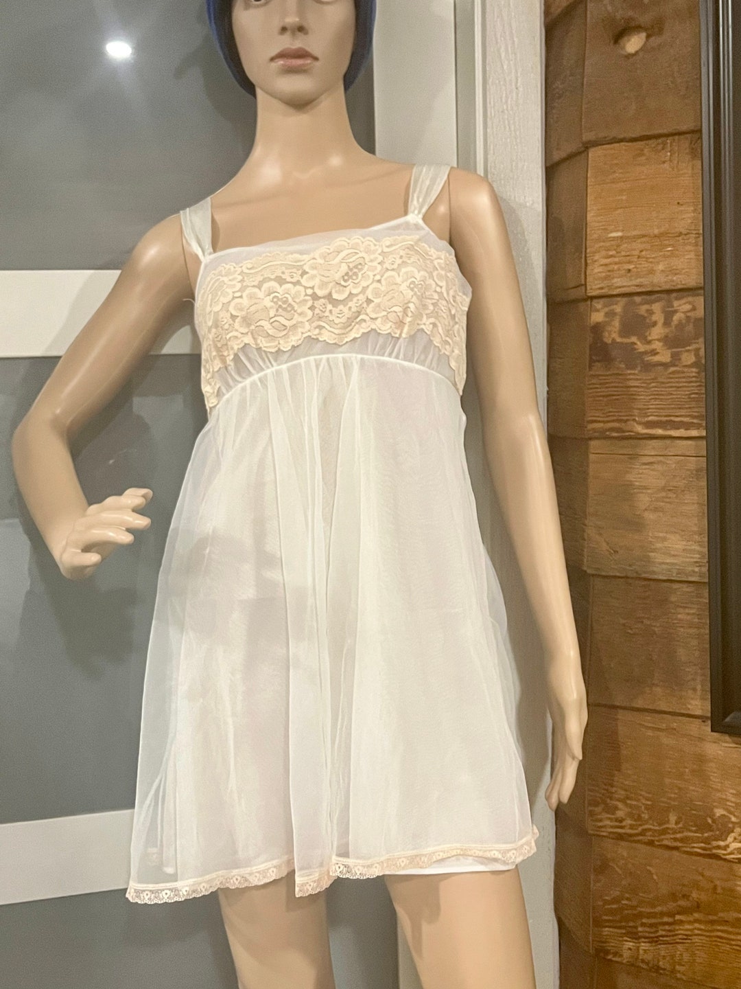 Vintage 1950's/60's Babydoll Nightie - Etsy