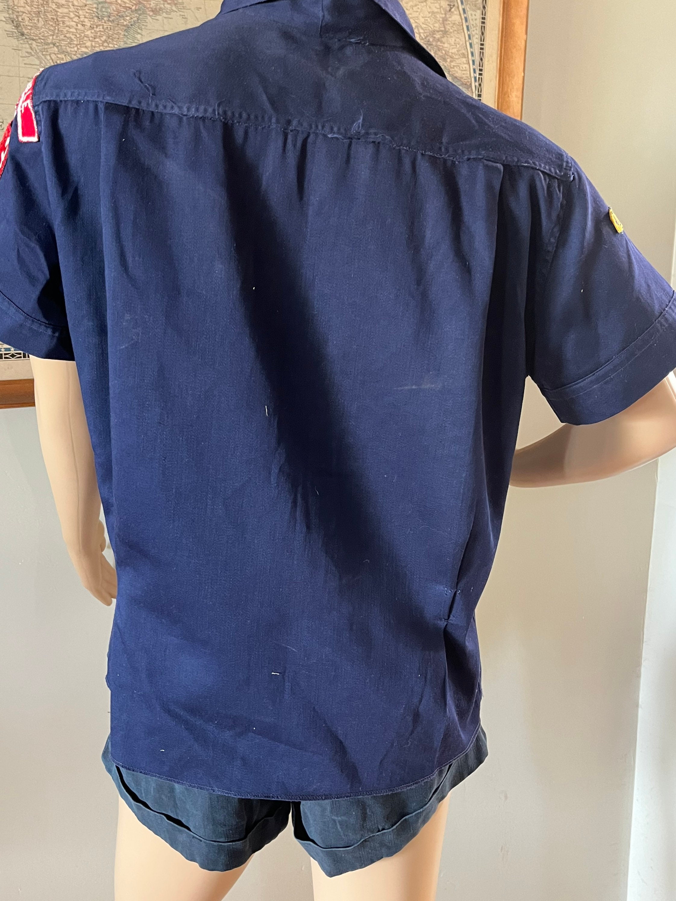 Vintage Cub Scout Den Mother Uniform Blouse C1963 Etsy