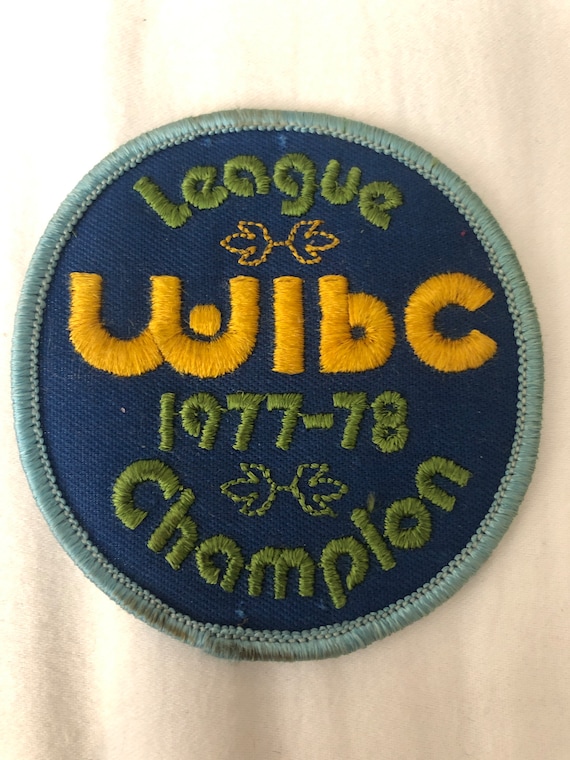 Vintage WIBC champion bowling league 1977-1978 pa… - image 1