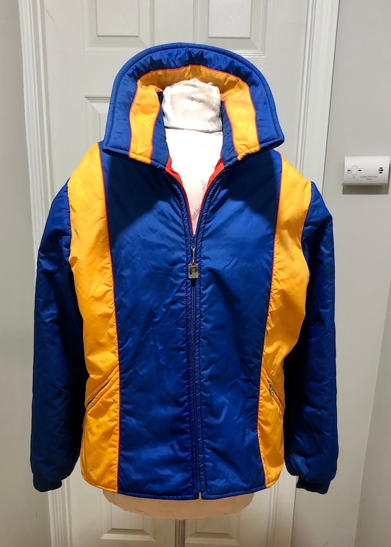 True vintage Profile Sports Corp ski jacket red bl