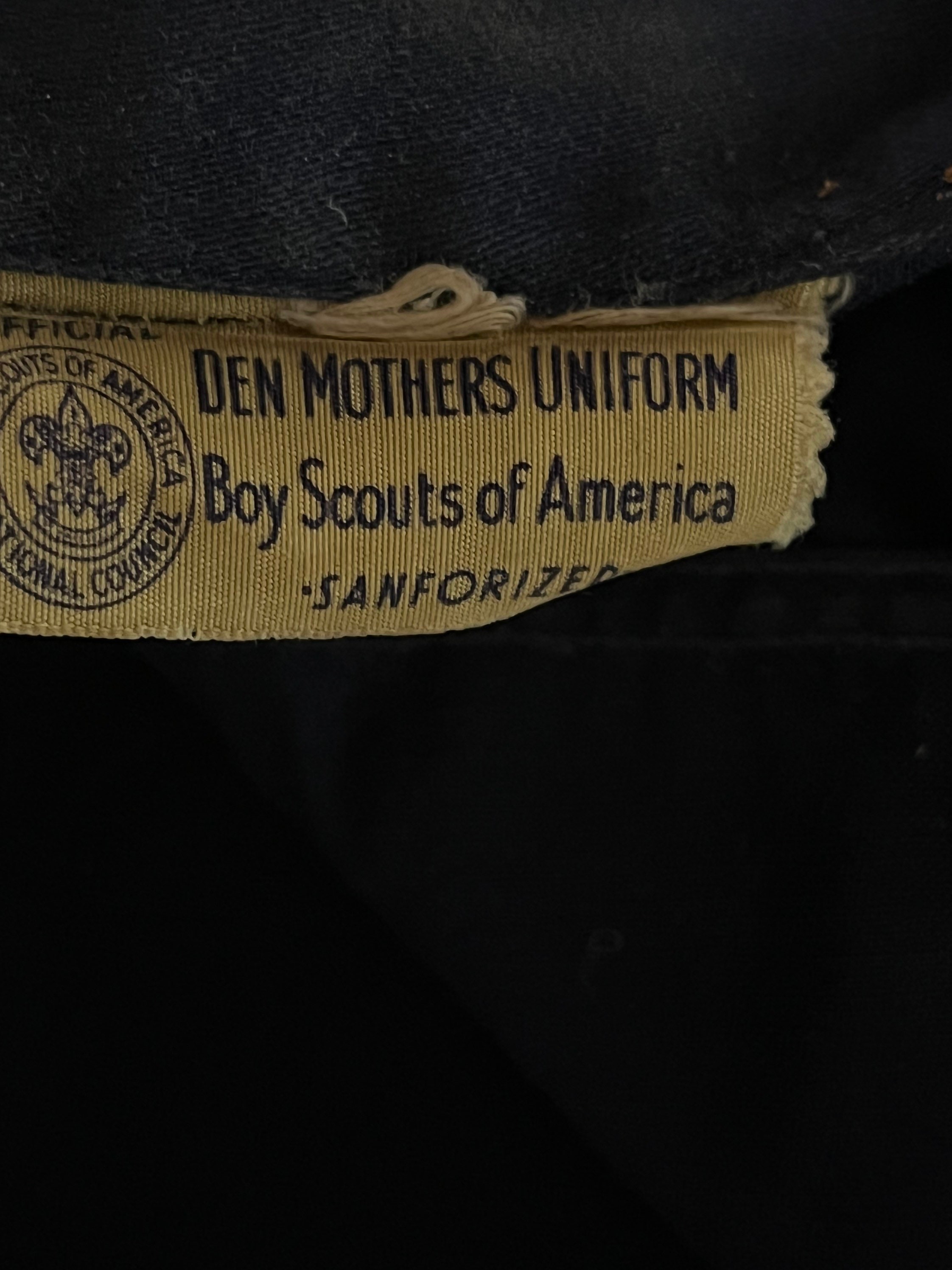 Vintage Cub Scout Den Mother Uniform Blouse C1963 Etsy