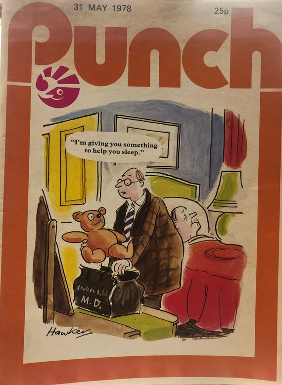 Vintage Punch Magazine Cover May 1978 Etsy