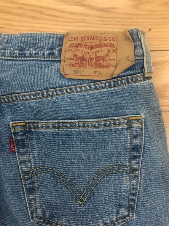 Vintage Levi's 501 36x32 - image 3