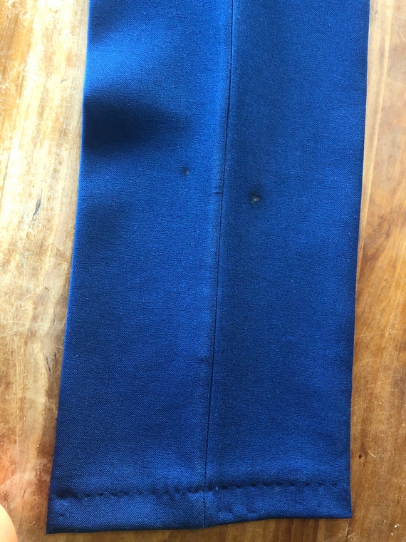 Vintage Sissies California blue double knit leisu… - image 9