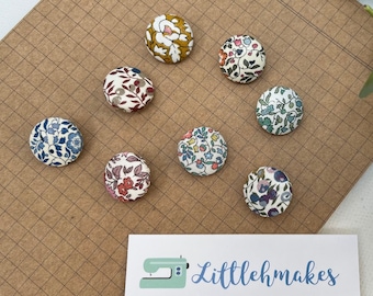 Pick and mix Liberty fabric buttons