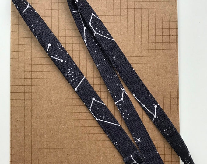 Star gazer - fabric lanyard