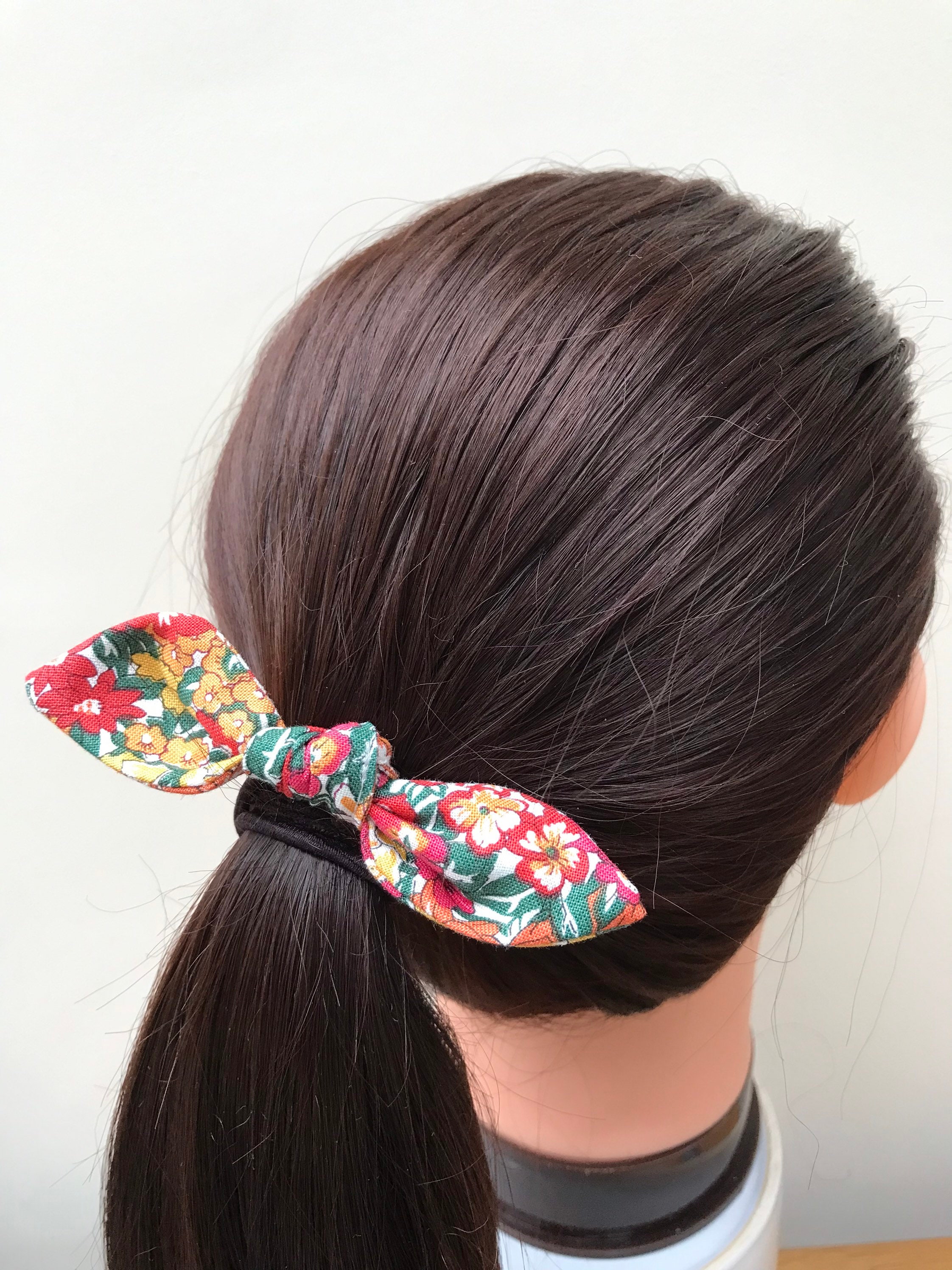 Little Bow Knot Hair Tie Liberty Fabrics Etsy