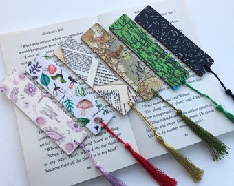 Educational Theme Wooden Bookmark