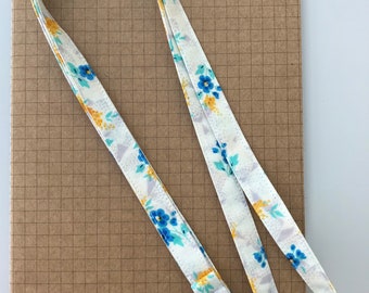 Liberty Sussex Sprig fabric skinny lanyard