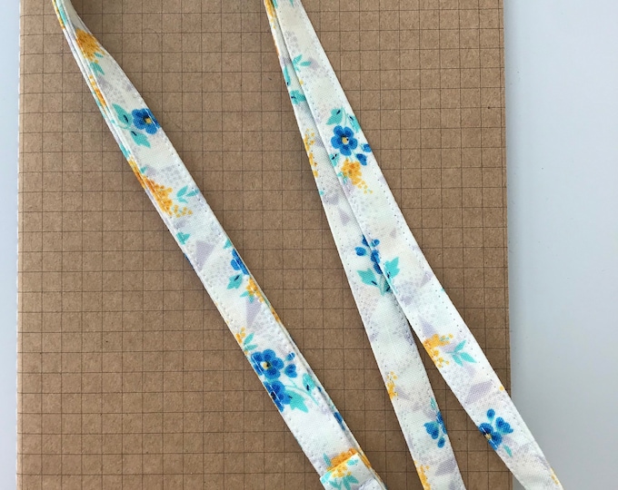 Liberty Sussex Sprig fabric skinny lanyard