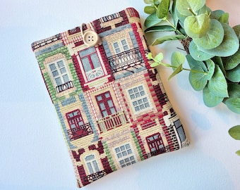 Tapestry Lisbon Windows Fabric Book Kindle Sleeve