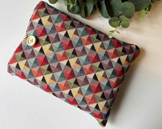 Tapestry Triangle Fabric Book Kindle Sleeve