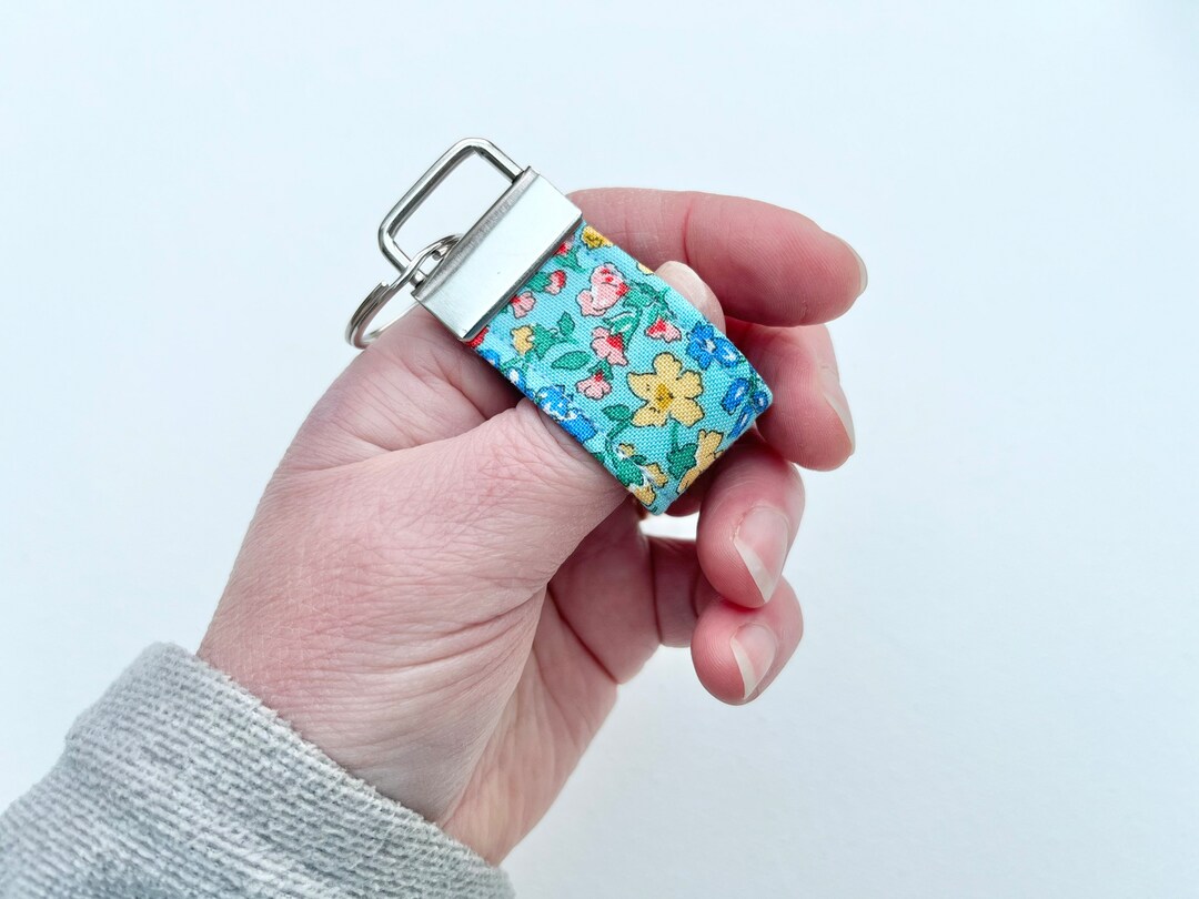 Micro 2 Inch Keyfob - Liberty Fabric - Etsy