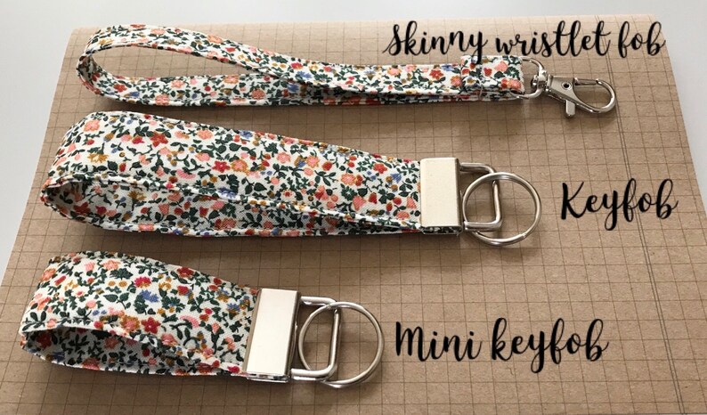 Science monochrome skinny fabric lanyard