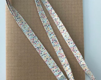 Rainbow Maths/ algebra/ data analyst/ STEM/ engineering fabric lanyard