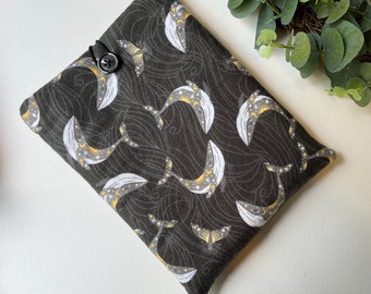Whale Constellation FLEECE Fabric Book Kindle Sleeve