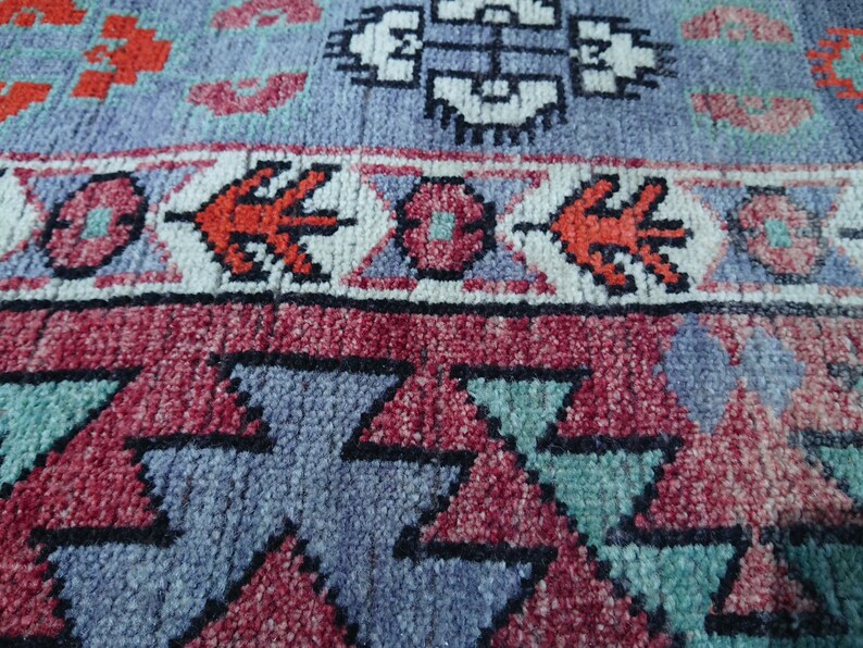 2.10 x 4.3 ft Organic Rug Medium Size Rug Live Rug Free Shipping Rug Floor Traditional Rug #TR2927 Distressed Rug Turkish Wool Rug