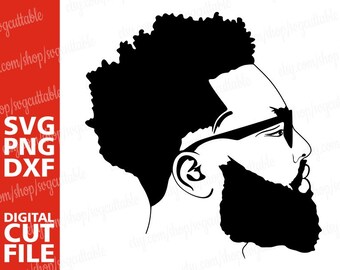 Download Afro Man Svg Etsy