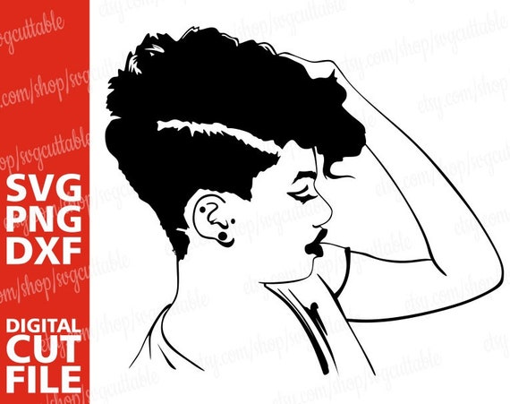Download Printable Black Girl Magic Svg Png Dxf Eps Afro Lady Woman Diva Vector Image For Making Shirt Tshirt Cuttable Black Woman Short Hair Svg Clip Art Art Collectibles Safarni Org
