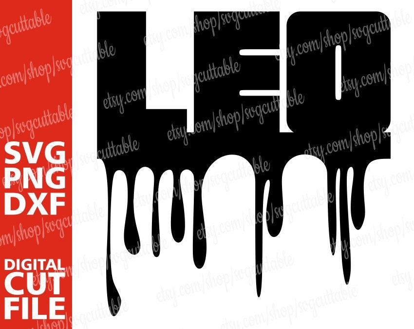 Download Leo Svg Zodiac Sign Svg Dripping Svg Black Woman Svg Black Girl Magic Horoscope Svg Digital Download Silhouette File For Cricut