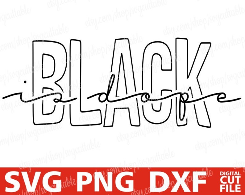 Download Black is dope svg Black woman svg Words svg Afro girl | Etsy