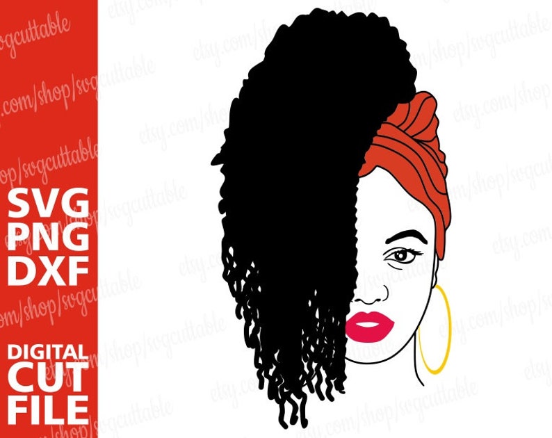 Download Silhouette Digital Download Circuit Cut Band Hair Svg Afro Lady Dreadlocks Svg Hairstyle Woman Svg Afro Black Woman Svg Red Lips Clip Art Art Collectibles