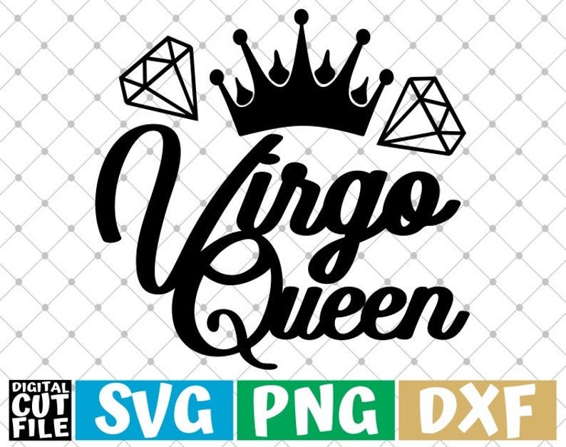 Download Virgo Queen svg Zodiac Sign svg Horoscope svg Astrology | Etsy