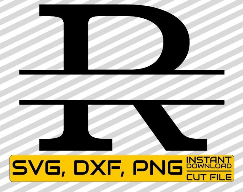 Download Split Letter Monogram svg Letter R svg Calligraphy vector ...