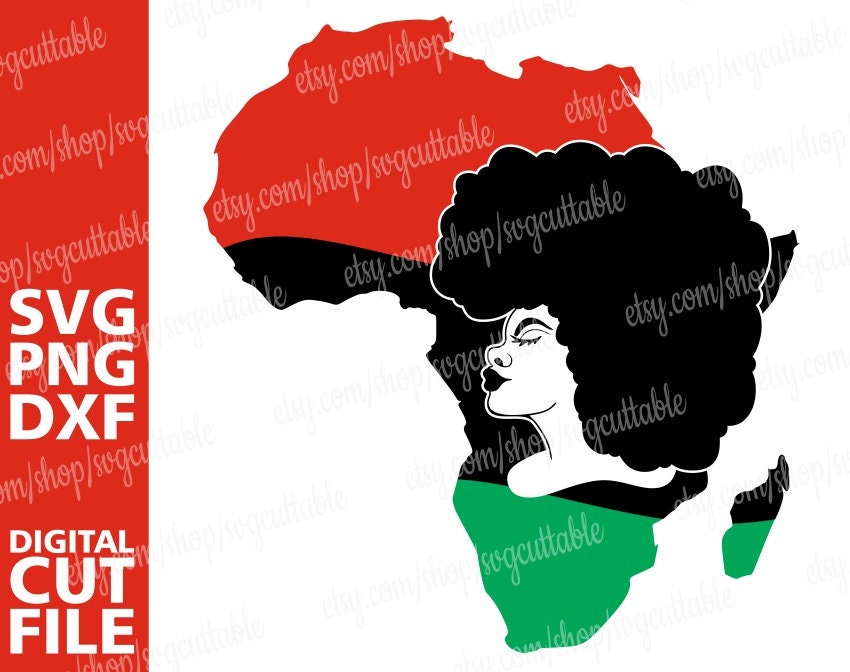 Download Africa Svg Black Woman Svg Afro Girl Svg Black Girl Magic Afro Head Svg Melanin Digital Download Silhouette File For Cricut Vector