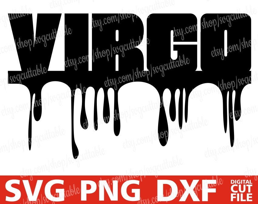 Download Virgo svg Zodiac Sign svg Dripping svg Black Woman svg | Etsy