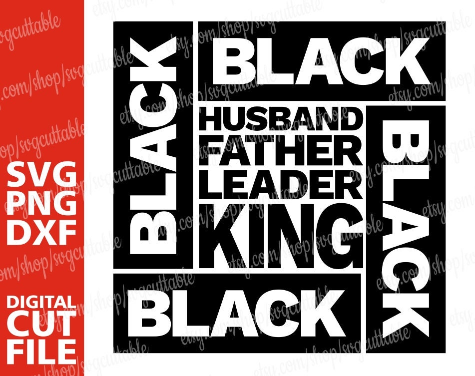 Download Black King Svg Black Father Svg Gift For Him Daddy Svg Father S Day Svg Afro Svg Husband Svg File For Cricut Instant Download