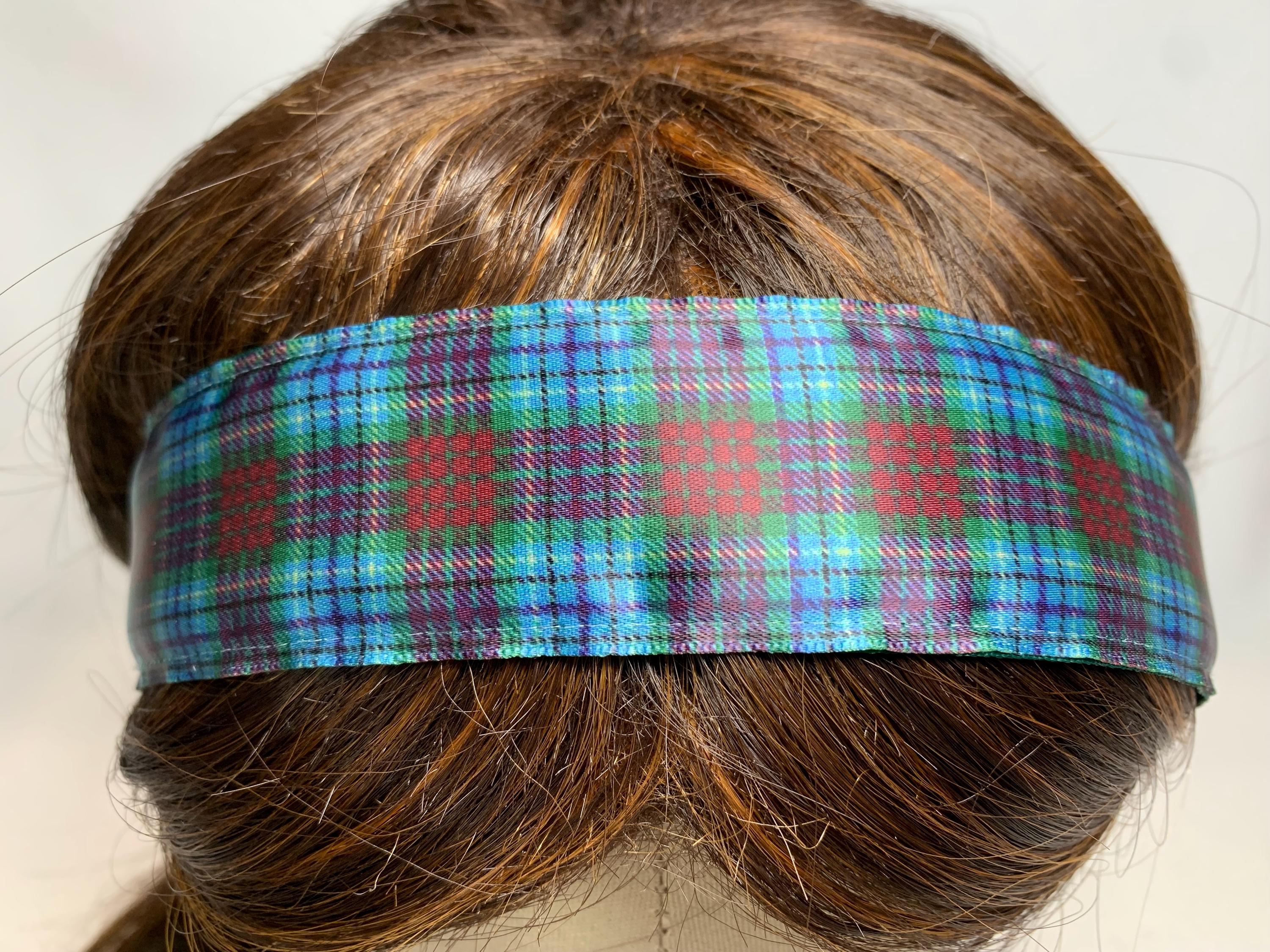 MimimeLand Paris Plaid Headband made in Italy Disney Parks Fashion Headbands Mickey Mouse Plaid Christmas  main image 4