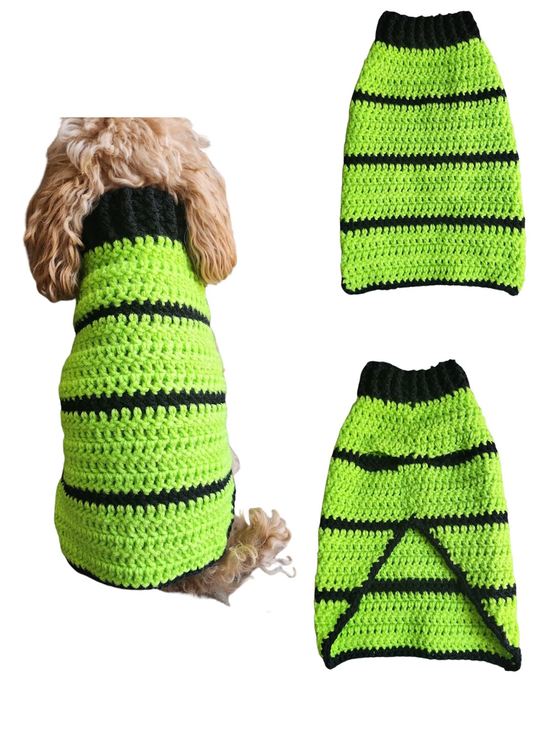 Halloween Dog Sweater Costume Available in Multiple and Etsy