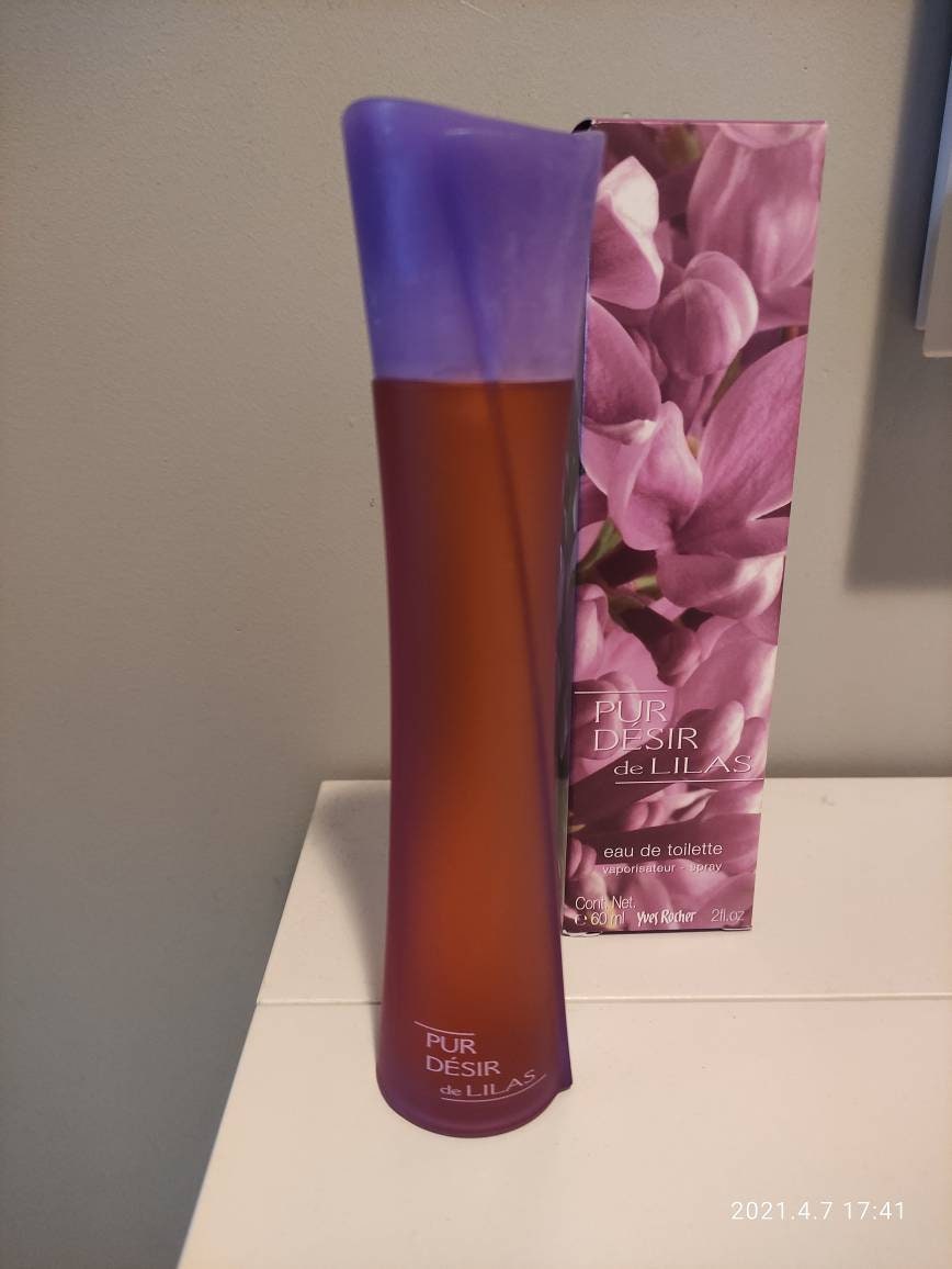 Pur Desir de Lilas Yves Rocher spray eau de toilette 60ml Etsy