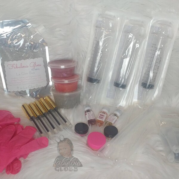 Lip Gloss Kit Etsy